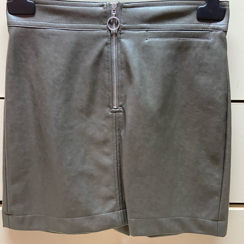 Wilfred Faux Leather Skirt